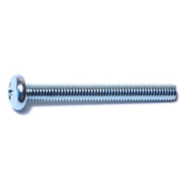 Midwest Fastener 5/16"-18 x 3 in Phillips Pan Machine Screw, Zinc Plated Steel, 25 PK 54758 - main